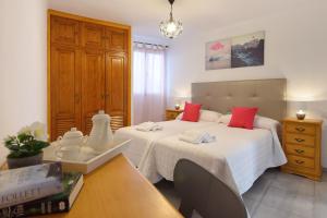 Giường trong phòng chung tại Villa Titán +20 ảnh