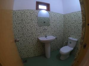 Ванна кімната в Punkalasa tourist lodge