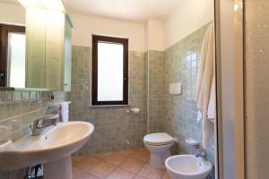 Koupelna v ubytování Villa Dei Pini