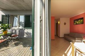 A seating area at Residence La Collina