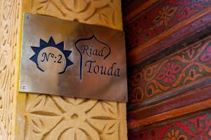 Certifikát, hodnocení, plakát nebo jiný dokument vystavený v ubytování Riad Touda