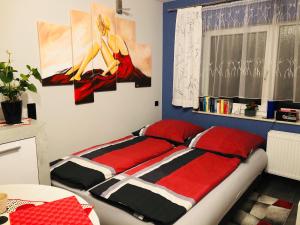 Postel nebo postele na pokoji v ubytování VIP Appartement