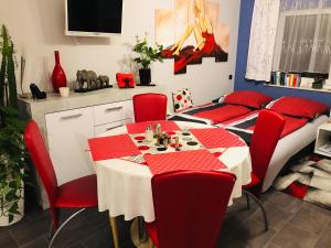Posezení v ubytování VIP Appartement