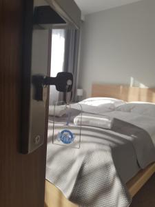 Posteľ alebo postele v izbe v ubytovaní Willa Beskid