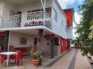 Balkón nebo terasa v ubytování APARTAHOTEL TAYAMBE