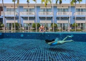 Πισίνα στο ή κοντά στο Blu Marine Hua Hin Resort and Villas
