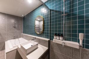 Koupelna v ubytování Brown Dot Hotel Seong Seo