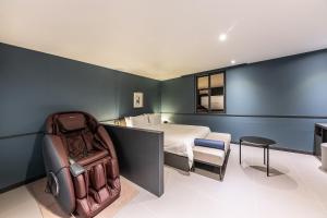 Posezení v ubytování Brown Dot Hotel Seong Seo