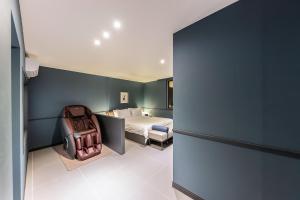 Postel nebo postele na pokoji v ubytování Brown Dot Hotel Seong Seo