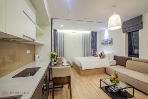Posezení v ubytování Parosand Hanoi Hotel