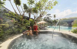 Bazén v ubytování Padma Resort Ubud nebo v jeho okolí