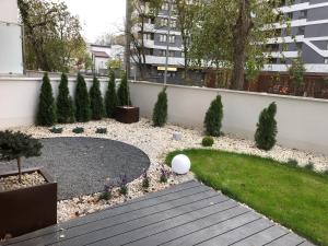 Vonkajšia záhrada v ubytovaní Wislane Tarasy 2.0 by Atrium Apartments