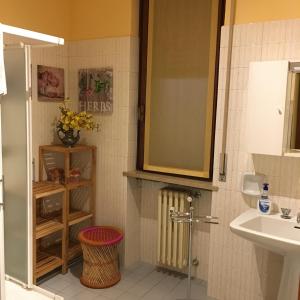Ванна кімната в La Giara Rooms