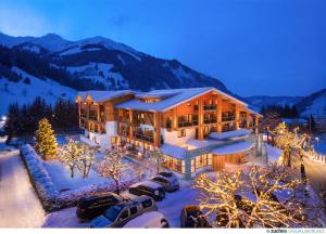 Hotel Alpina v zimě