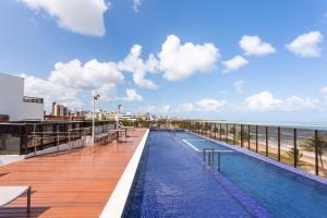 Hồ bơi trong/gần Apartamento NOVO - Beira mar de Intermares