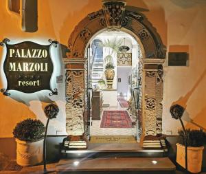 an entrance to a villa with an archway at Palazzo Marzoli charme Resort - Small Luxury Hotel in Positano