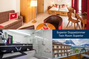 Зображення з фотогалереї помешкання Hotel Hirschen - Grindelwald у місті Гріндельвальд