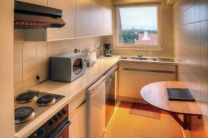 Köök või kööginurk majutusasutuses Zoutezoute