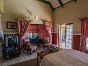 טלויזיה ו/או מרכז בידור ב-Westlodge at Graskop B&B