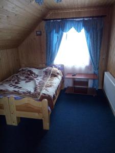 Postel nebo postele na pokoji v ubytování Edelveys
