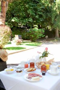 Επιλογές πρωινού για τους επισκέπτες του Hôtel d'Angleterre