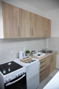 Cucina o angolo cottura di Apartmani Sofronic Loznica 2