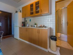 Kuchyň nebo kuchyňský kout v ubytování Apartments STIPE