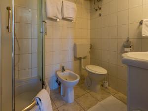 Koupelna v ubytování Apartments STIPE