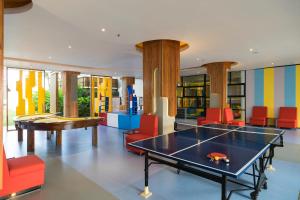 Stolní tenis v ubytování Grand Mirage Resort & Thalasso Bali - All Inclusive nebo okolí