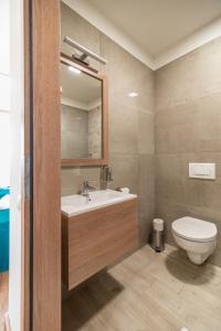 Kúpeľňa v ubytovaní Hotel Szeghalom