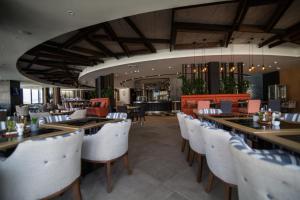 En restaurang eller annat matställe på Grad Sunca Resort
