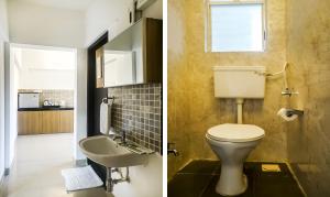 Koupelna v ubytování Treebo Luxe Suite, Shivaji Nagar