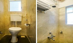 Koupelna v ubytování Treebo Luxe Suite, Shivaji Nagar