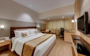TV a/nebo společenská místnost v ubytování The Fern Residency Aurangabad - Chhatrapati Sambhaji Nagar