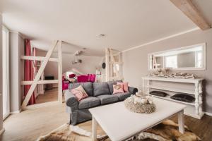 Posezení v ubytování Casa Bella Cosa