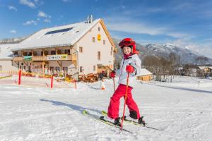 JUFA Hotel Gitschtal að vetri til