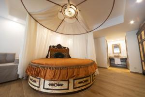 Cama ou camas em um quarto em Elif Hanim Hotel & Spa