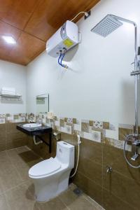 Phòng tắm tại Ninh Binh Valle Montana Homestay