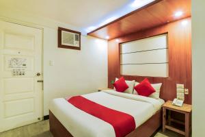 Katil atau katil-katil dalam bilik di OYO 473 Ranchotel Drive-in