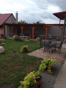 Zahrada ubytování Apartmány U splavu