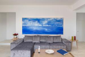 Posezení v ubytování Villa Semeli Syros by Divine Property SA