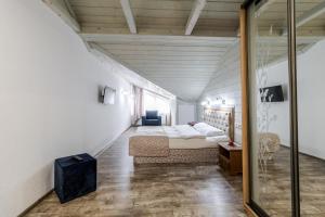Llit o llits en una habitació de Villa Gor Apartments
