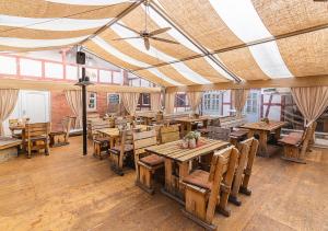 Restaurace v ubytování Gästehaus Alte Bäckerei