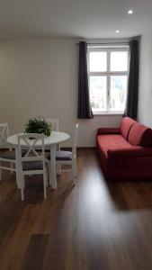 Posezení v ubytování Ubytování v soukromí - Apartmán MERAN