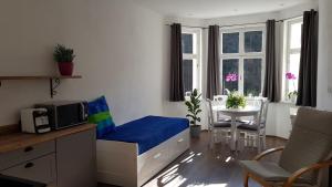 Kuchyň nebo kuchyňský kout v ubytování Ubytování v soukromí - Apartmán MERAN