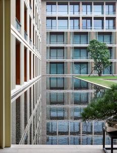 Das Gebäude in dem sich das Hotel befindet