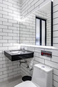 Koupelna v ubytování Chaantalay Hotel