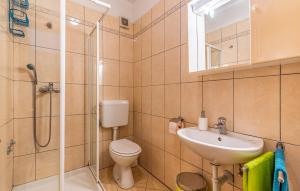 Koupelna v ubytování House Mocibob