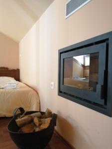 Letto o letti in una camera di Mysaion Hotel