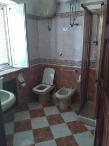 Koupelna v ubytování B&B Villa Le Palme Scalea